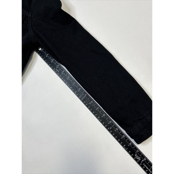 Levi's Sherpa Lined Trucker Jacket Forever Black XS Extra Small Womens Snap - Picture 8 of 11